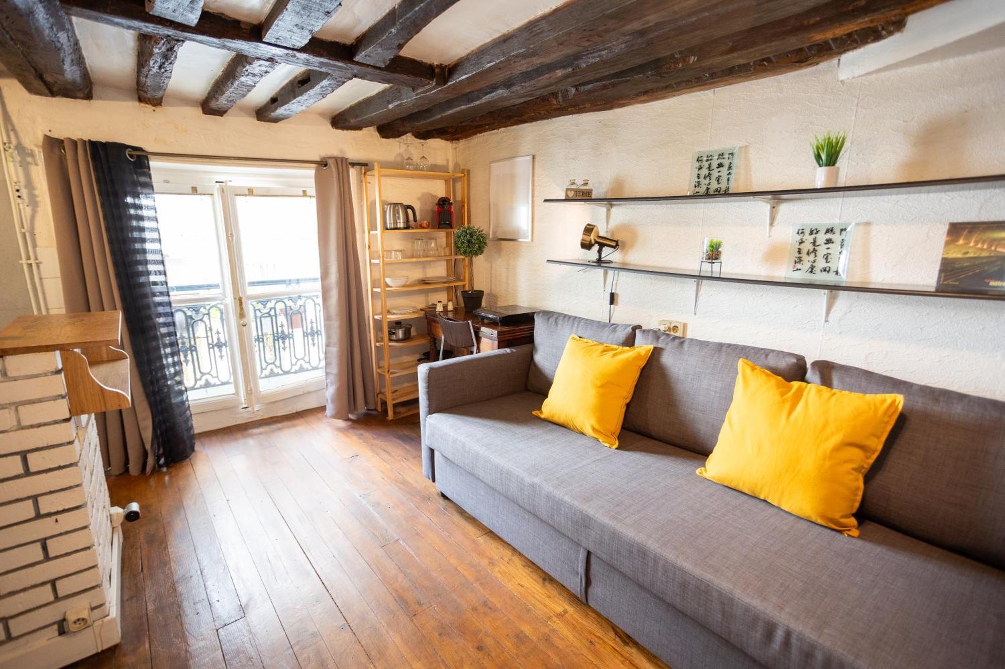 Studio Cosy Romantique En Plein Coeur De Paris Lejlighed Eksteriør billede