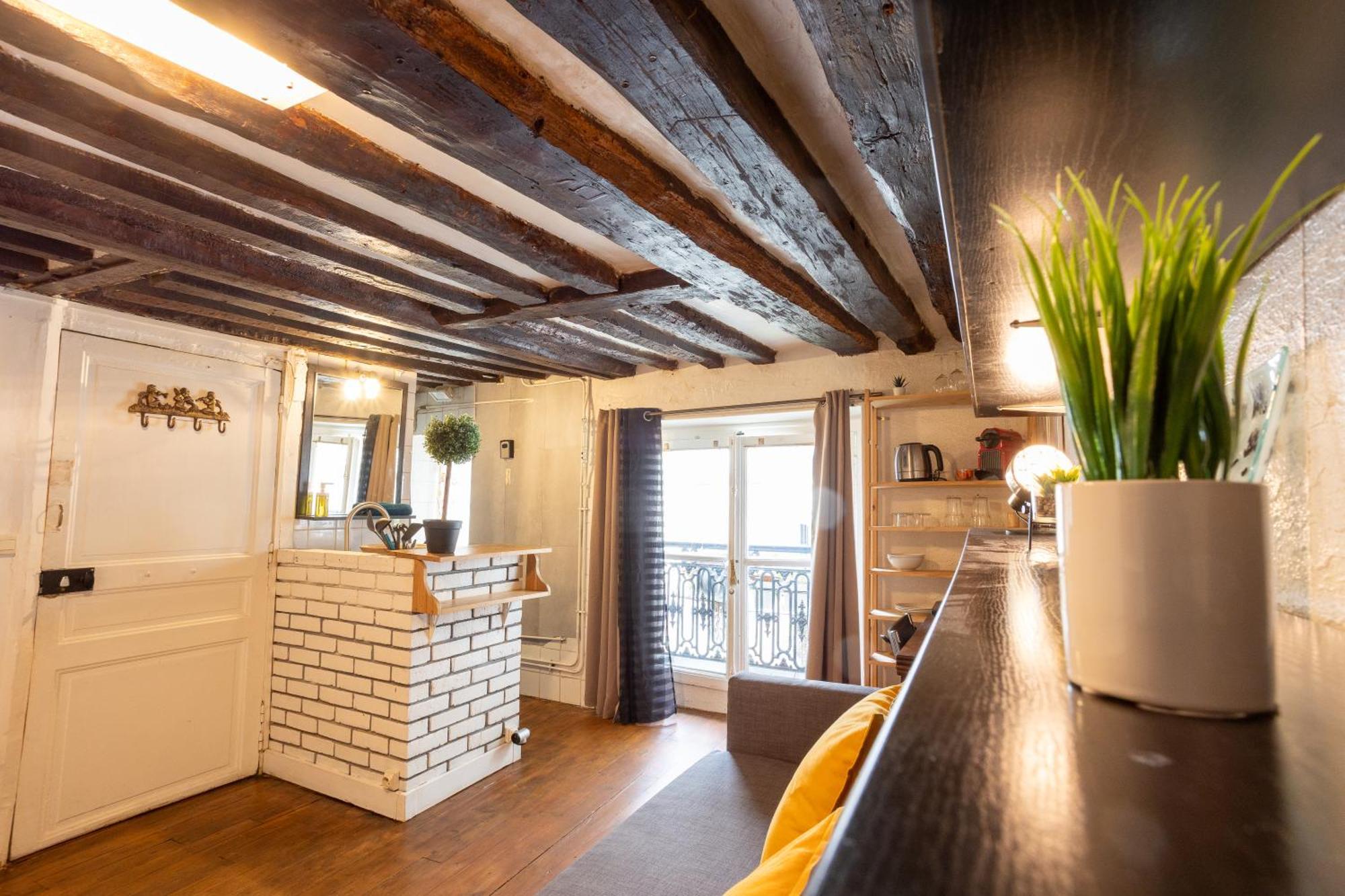 Studio Cosy Romantique En Plein Coeur De Paris Lejlighed Eksteriør billede