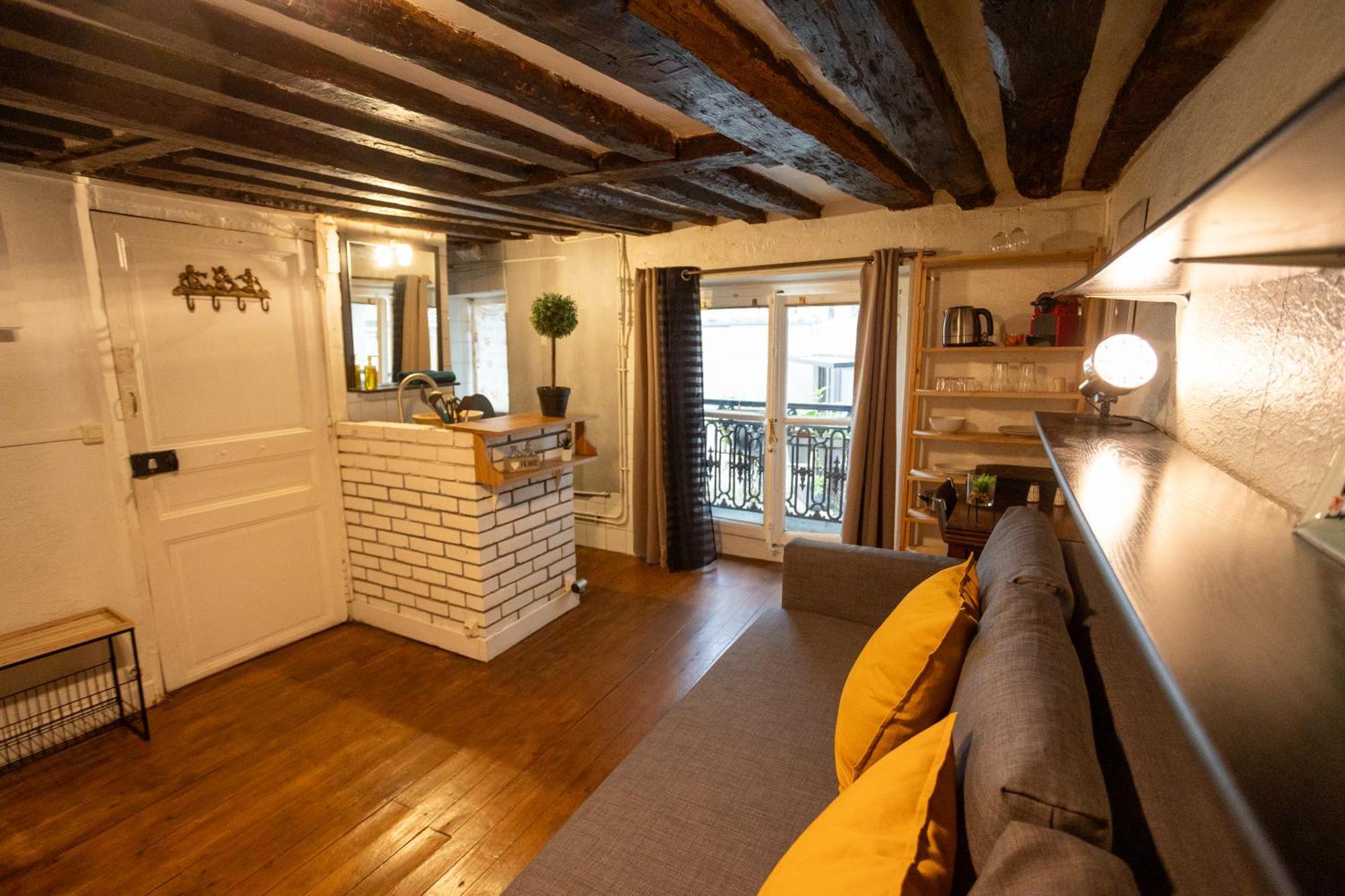 Studio Cosy Romantique En Plein Coeur De Paris Lejlighed Eksteriør billede