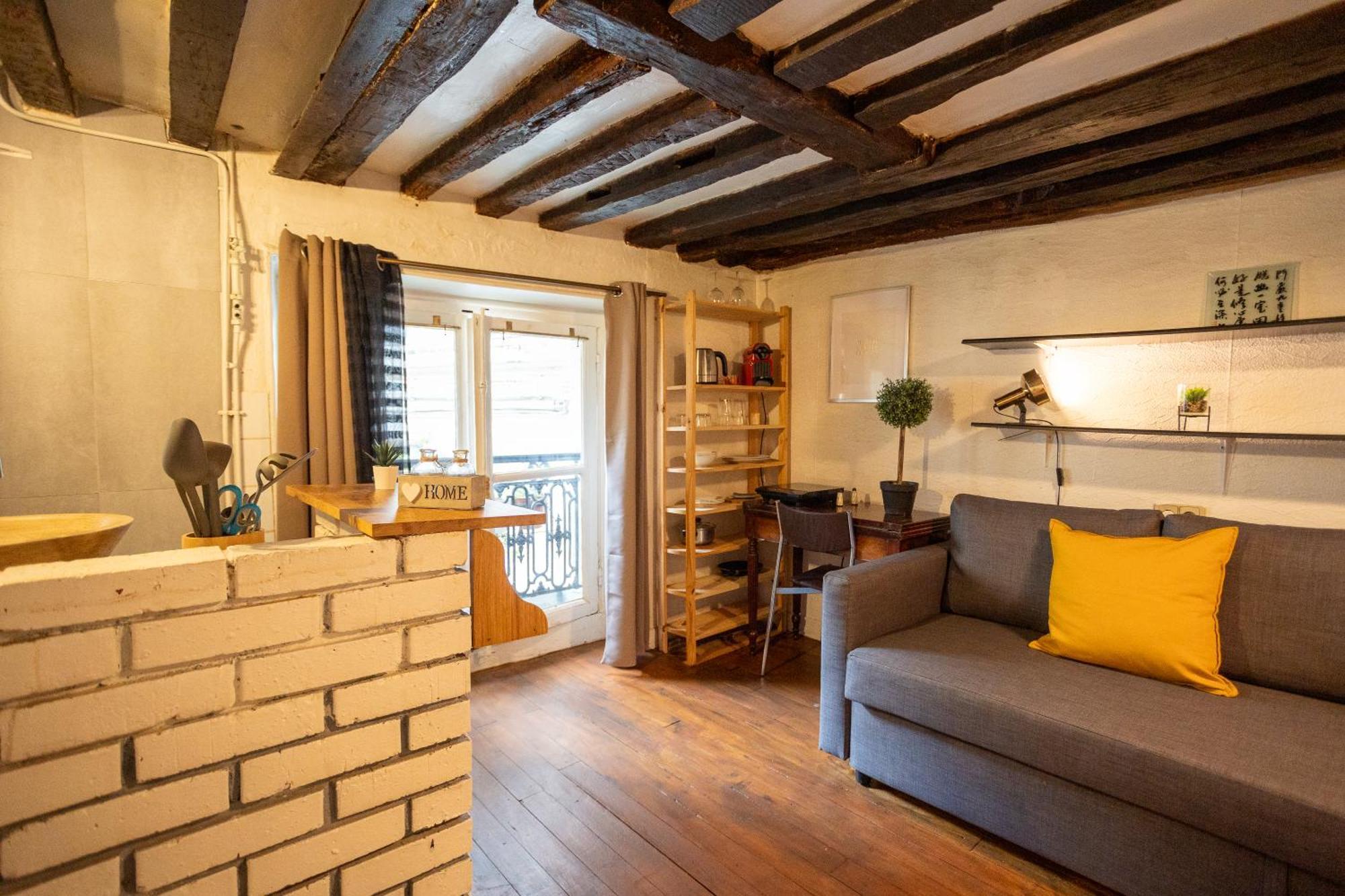 Studio Cosy Romantique En Plein Coeur De Paris Lejlighed Eksteriør billede