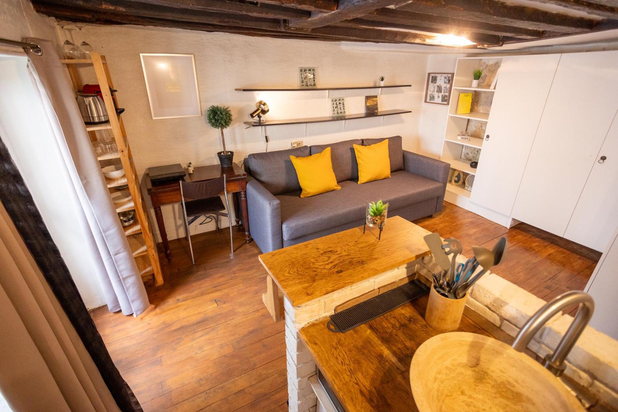 Studio Cosy Romantique En Plein Coeur De Paris Lejlighed Eksteriør billede